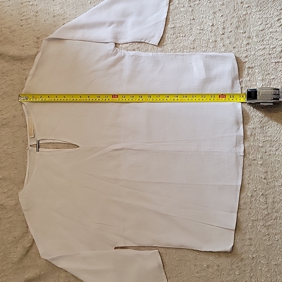 MICHAEL KORS~ Top, White, S - Picture 4 of 6